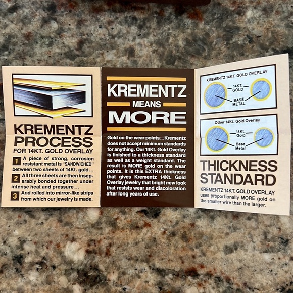 Vintage Krementz 14kt gold Overlay Button Covers - Picture 3 of 8